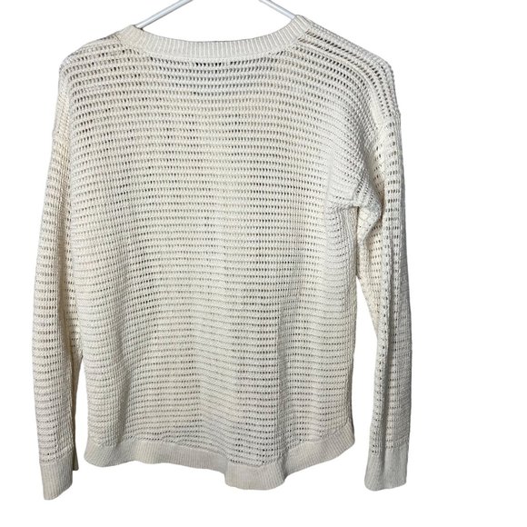 Women's Madewell Northshore Long Sleeve Hi-Lo Sweater Size Medium - Picture 3 of 5